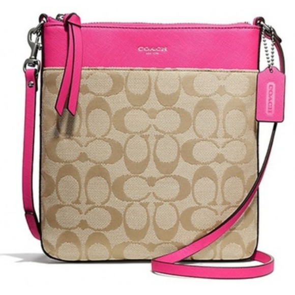 Coach Bags Legacy Signature North/South Swingpack & Payton Signature Zip Wallet - Picture 3 of 13